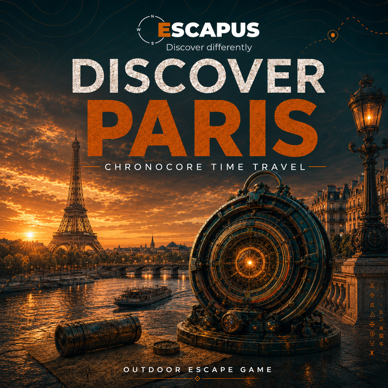 Paris Outdoor Escape Game – Discover Paris
