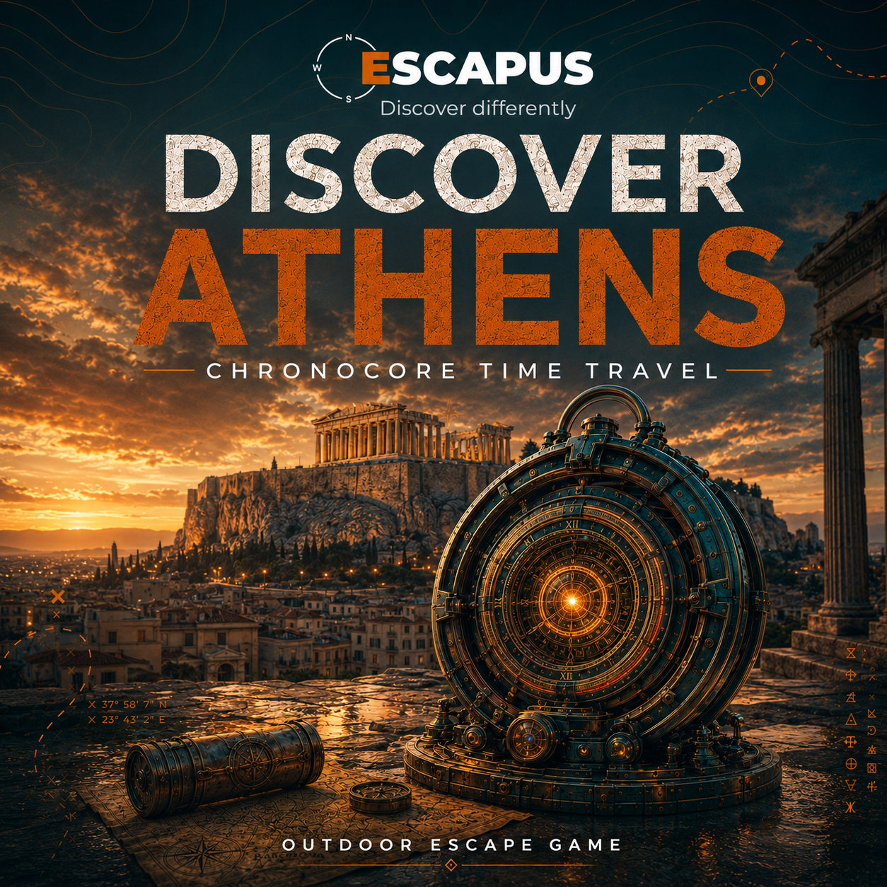 Athens Outdoor Escape Game – Discover Athens