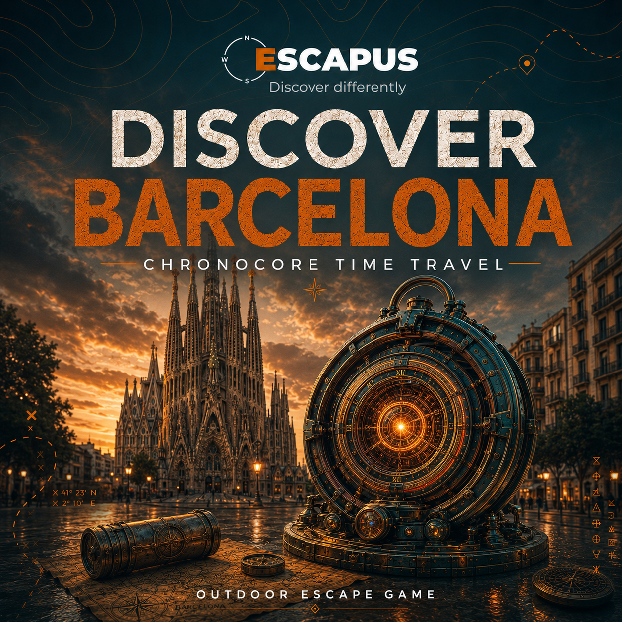 Barcelona Outdoor Escape Game – Discover Barcelona