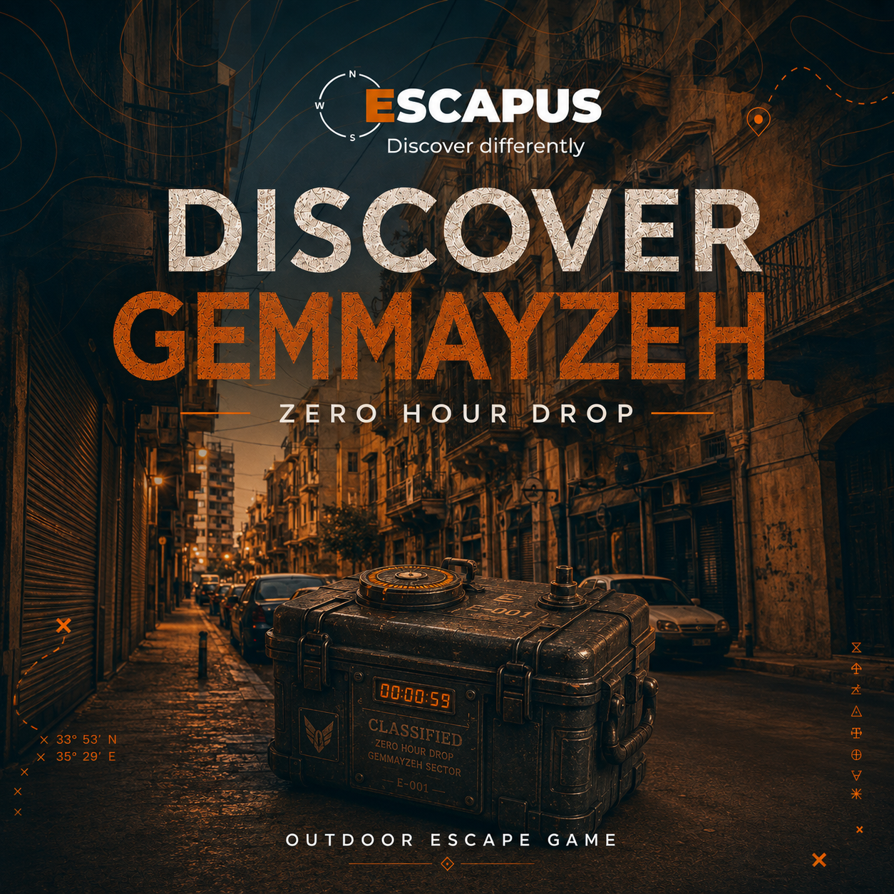 Gemmayzeh Outdoor Escape Game – Discover Gemmayzeh