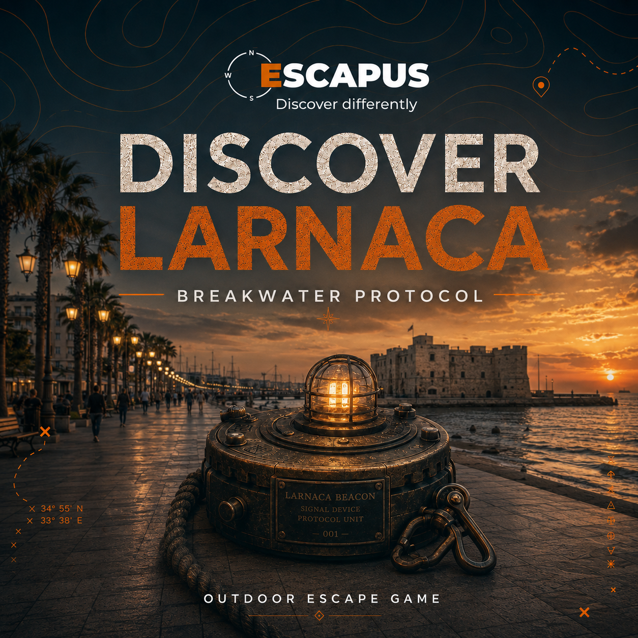 Larnaca Outdoor Escape Game - Discover Larnaca